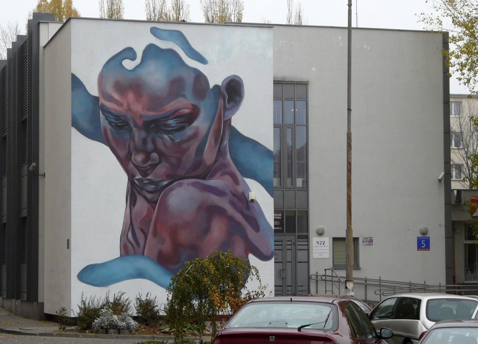 mural - PAOLA DELFIN (Meksyk), 2015