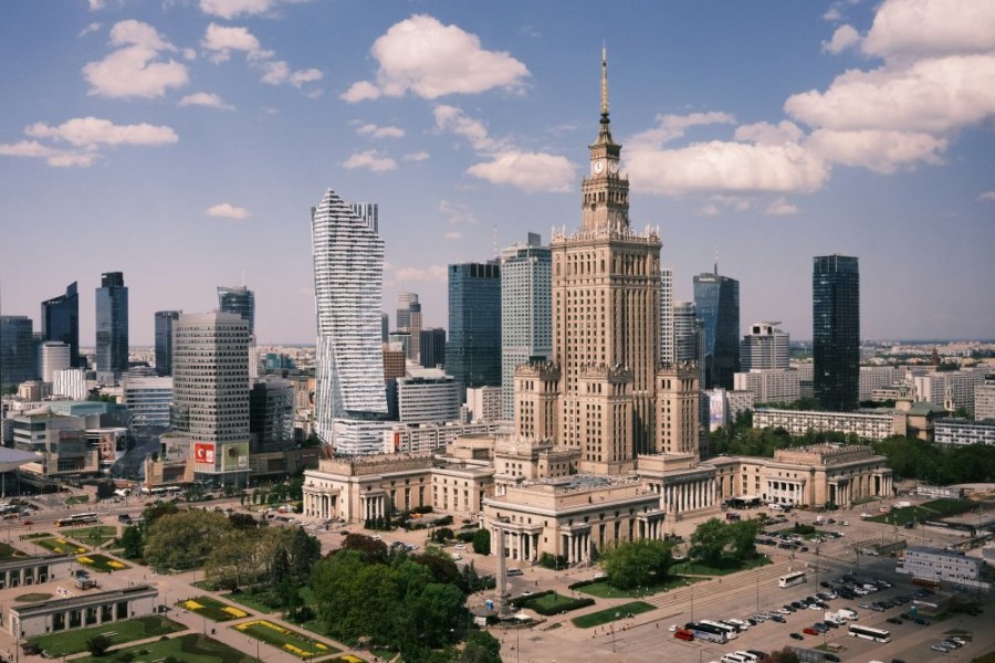 Gdzie zrobić najlepsze zdjęcia Warszawy z wysokości?
