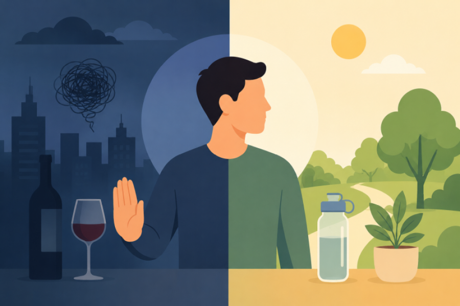 Alkohol, stres i życie w dużym mieście. Kiedy warto przyjrzeć się swoim nawykom?