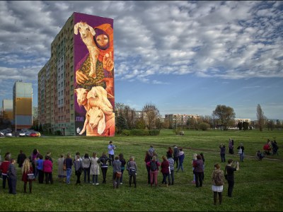 Czy murale możemy uznać za najważniejszą wizytówkę Łodzi? Wywiad z Michałem Bieżyńskim