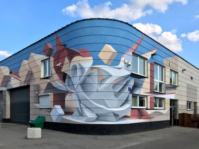 Mural - Peeta (Włochy), 2018