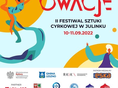 Sztuka cyrkowa w nowoczesnym wydaniu. Już we wrześniu druga edycja festiwalu OWACJE w Julinku 