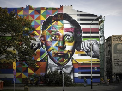 Mural - EDUARDO KOBRA (Brazylia), 2014