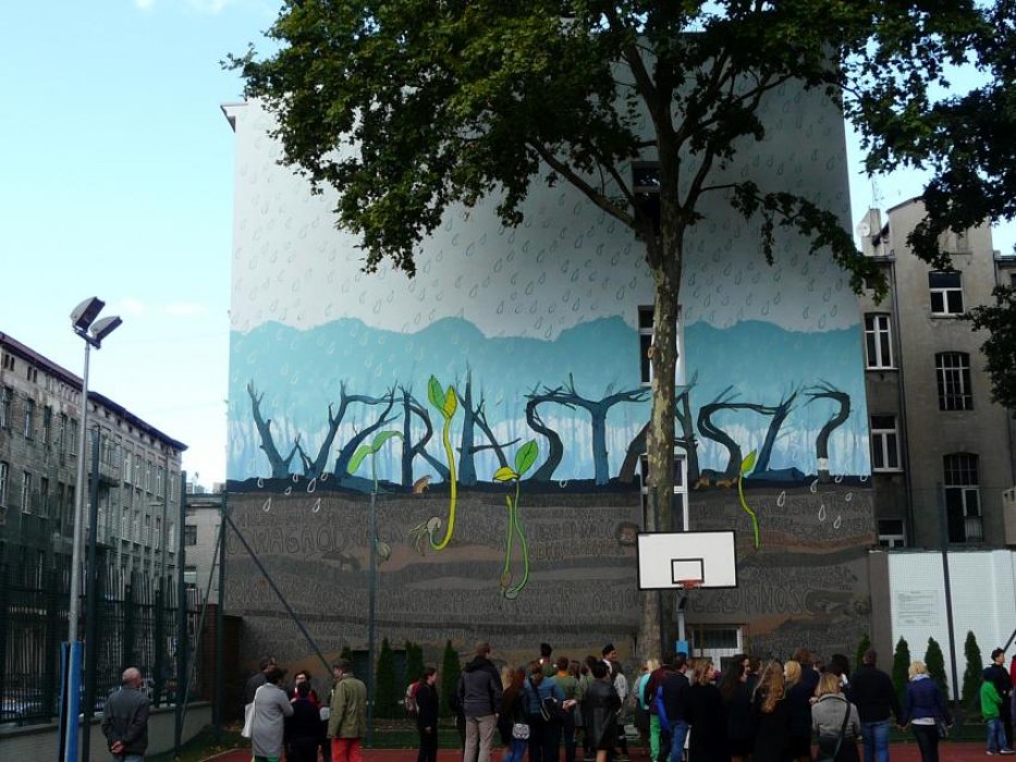 mural - ALEKSANDRA ADAMCZUK x PAULINA NAWROT (Polska), 2015