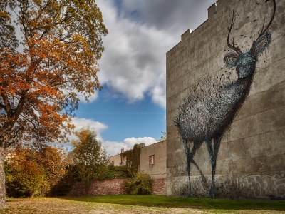 Mural - DALEAST (Chiny), 2014