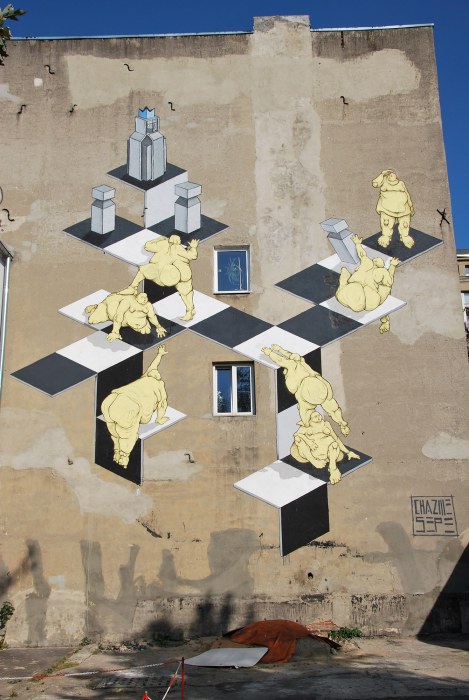 mural - SEPE x CHAZME, (Polska), 2011