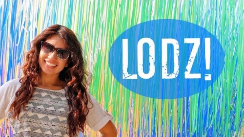 Ukrainian tourists in Łódź