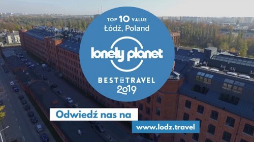 Łódź: TOP2 Lonely Planet Best Value Destination 2019