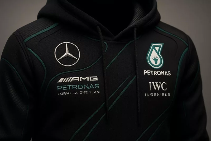 Bluzy Mercedes dla prawdziwych fanów motorsportu