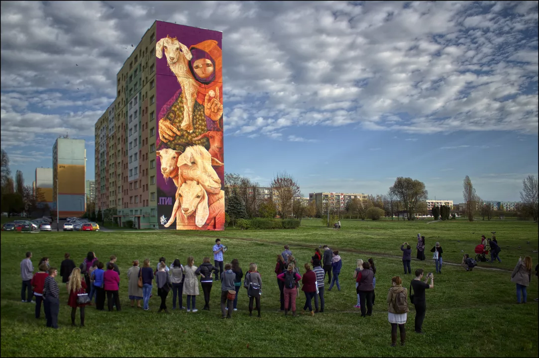 Can murals be considered Łódź's most important calling card? An interview with Michał Bieżyński