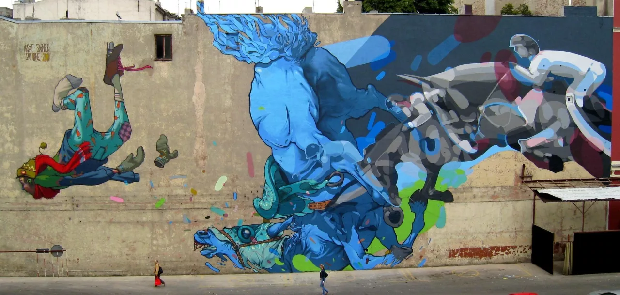 Łódzkie murale – 12 zjawiskowych dzieł sztuki, które podziwia dziś cały świat