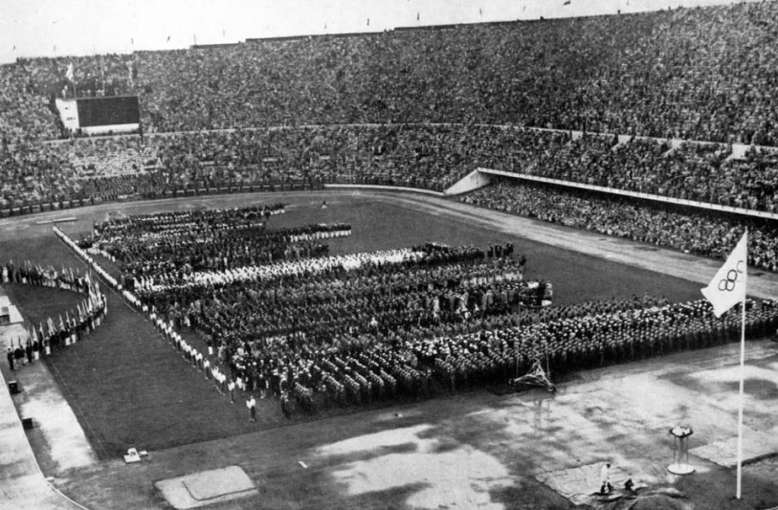 Ceremonia otwarcia Igrzysk Olimpijskich w Helsinkach (1952)