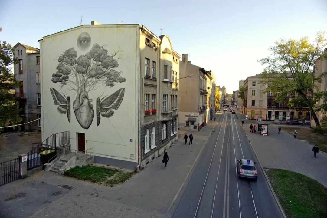Łódzkie murale – 12 zjawiskowych dzieł sztuki, które podziwia dziś cały świat