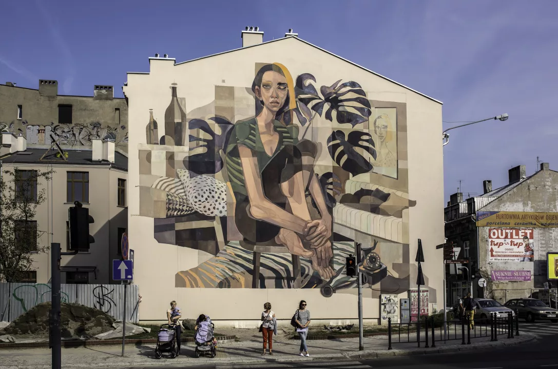 Łódzkie murale – 12 zjawiskowych dzieł sztuki, które podziwia dziś cały świat