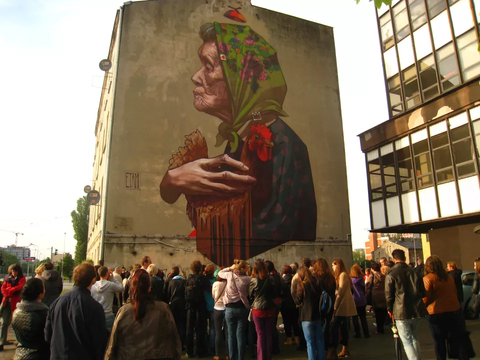 Łódzkie murale – 12 zjawiskowych dzieł sztuki, które podziwia dziś cały świat