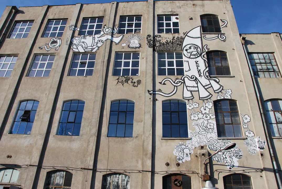 Mural - KRIK x GREGOR (Polska), 2011