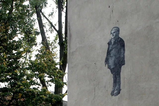 mural - Więzień obozu dla dzieci polskich - Piotr Saul i Damian Idzikowski, 2016