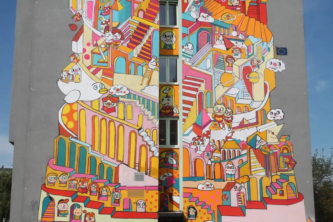 Mural - MESSY DESK (Hong Kong), 2015