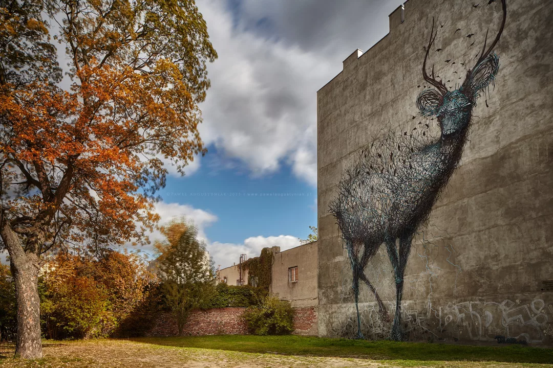 Mural - DALEAST (Chiny), 2014