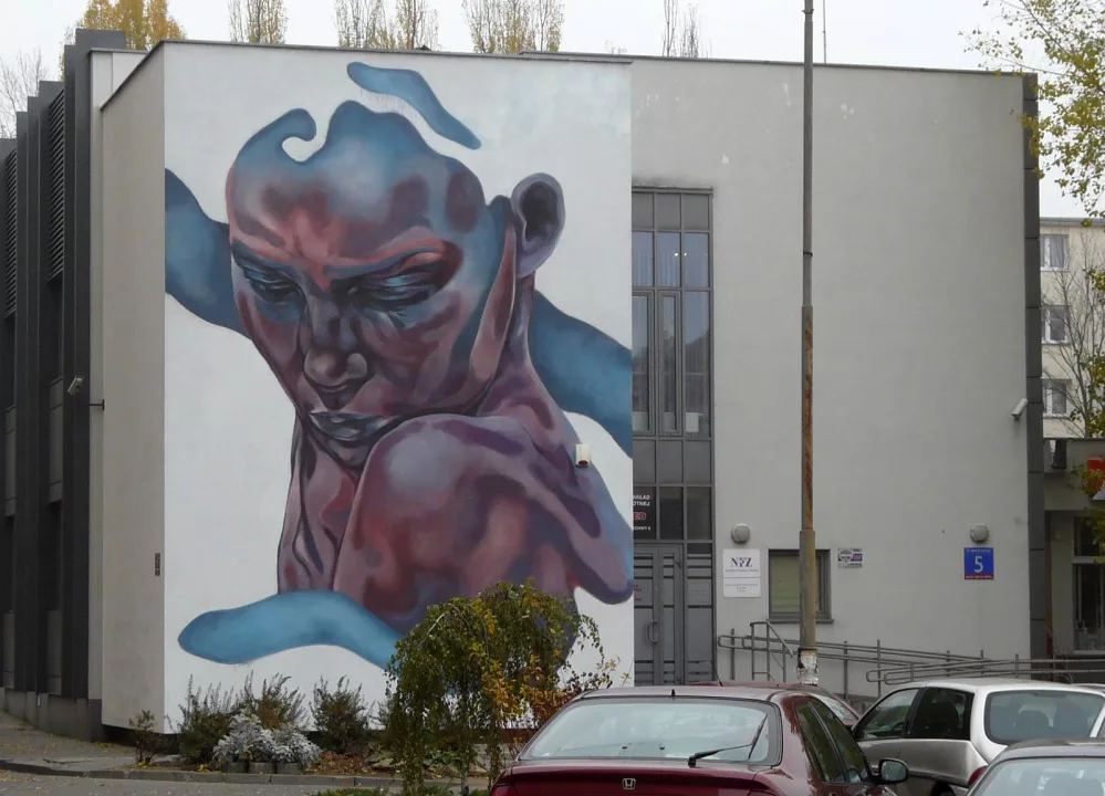 Mural - PAOLA DELFIN (Meksyk), 2015