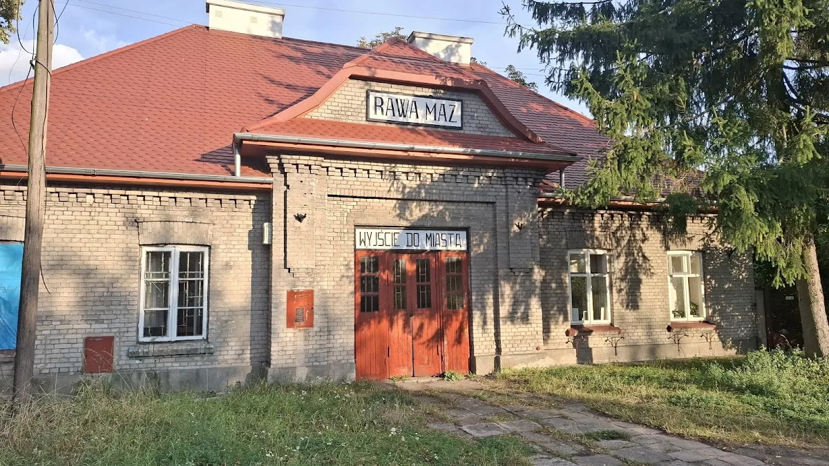 Rawa Mazowiecka Stacja kolei wąskotorowej