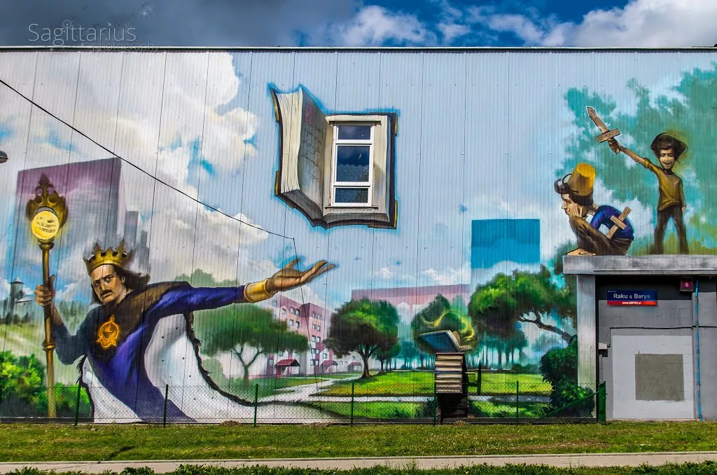 Mural - RAKU x BARYS (Polska), 2012