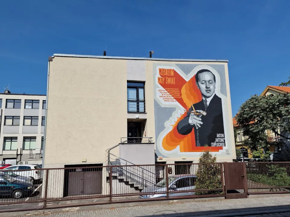 Mural Antoniego "ANTOINE" Cierplikowskiego