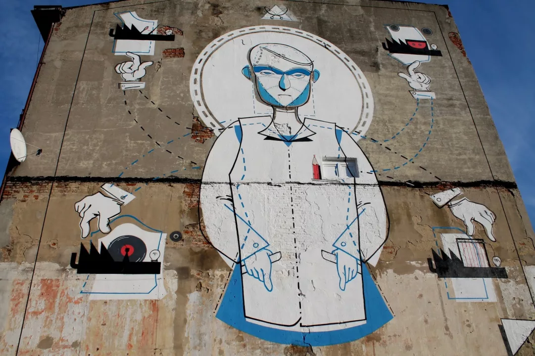 mural - Andrzej PoProstu (Polska), 2016