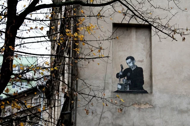 mural - Chłopiec z getta - Piotr Saul i Damian Idzikowski, 2016