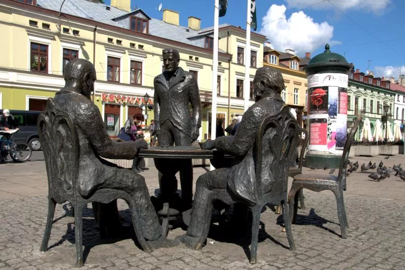 pomnik Trzech Fabrykantów