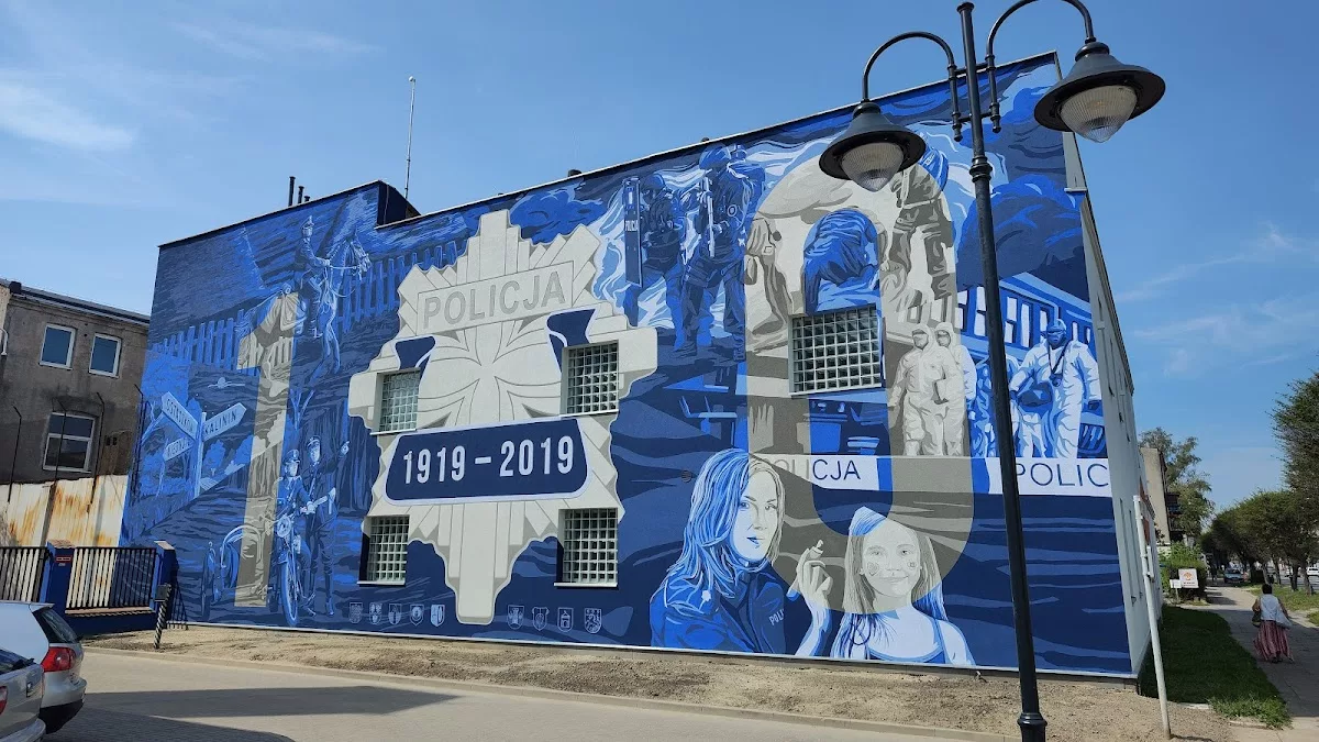 Mural Policja