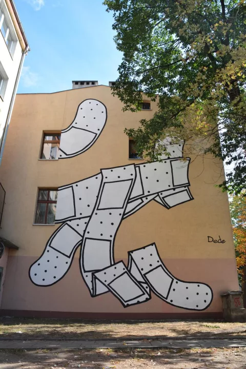 mural - Searching safety - DEDE (Izrael), 2016