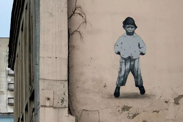mural - Zisele Świerc - Piotr Saul i Damian Idzikowski, 2016
