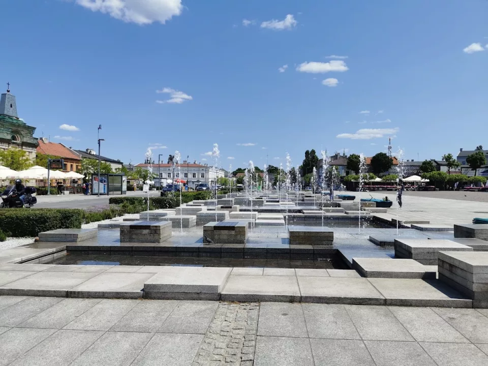 Plac Kościuszki w Tomaszowie Mazowieckim