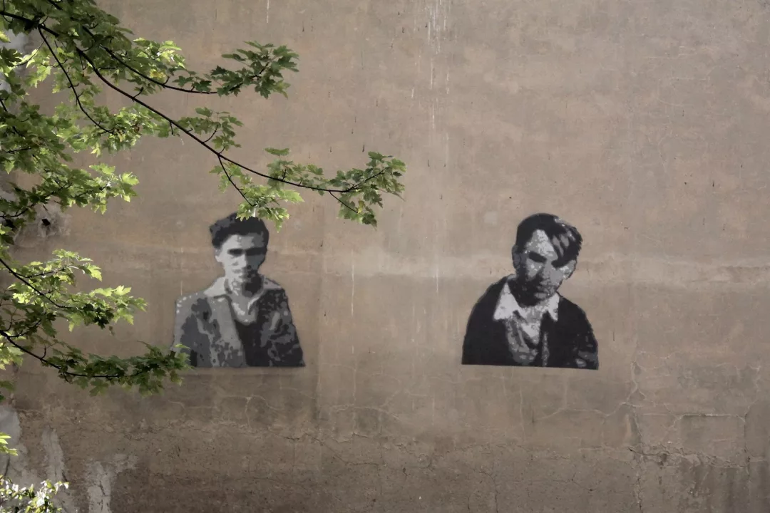 mural - Dawid Sierakowiak - Piotr Saul i Damian Idzikowski, 2016
