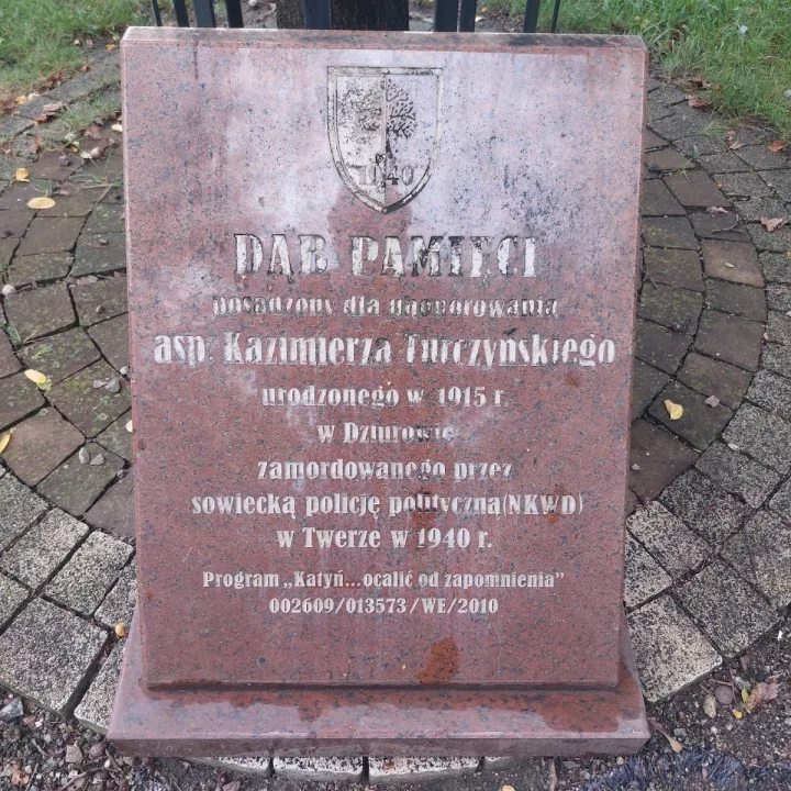 Dąb Pamięci asp. Kazimierz Turczyńskiego