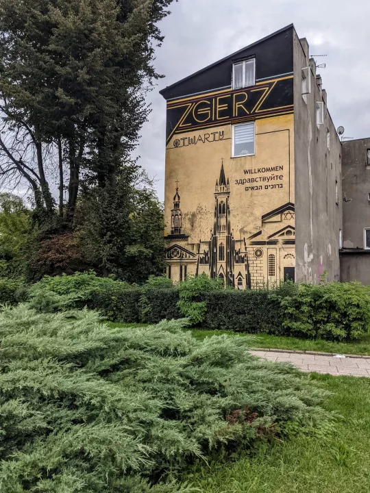 Mural "Zgierz otwarty"