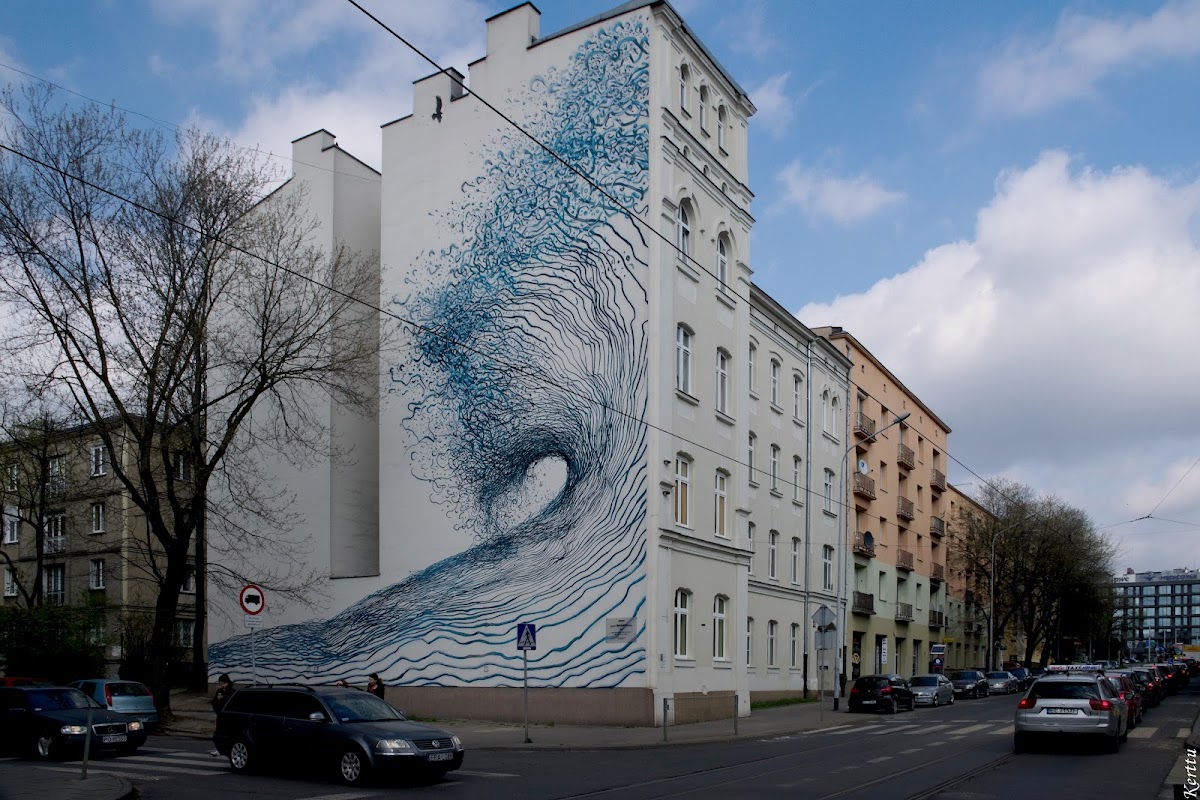 Mural - DALEAST (Chiny), 2015