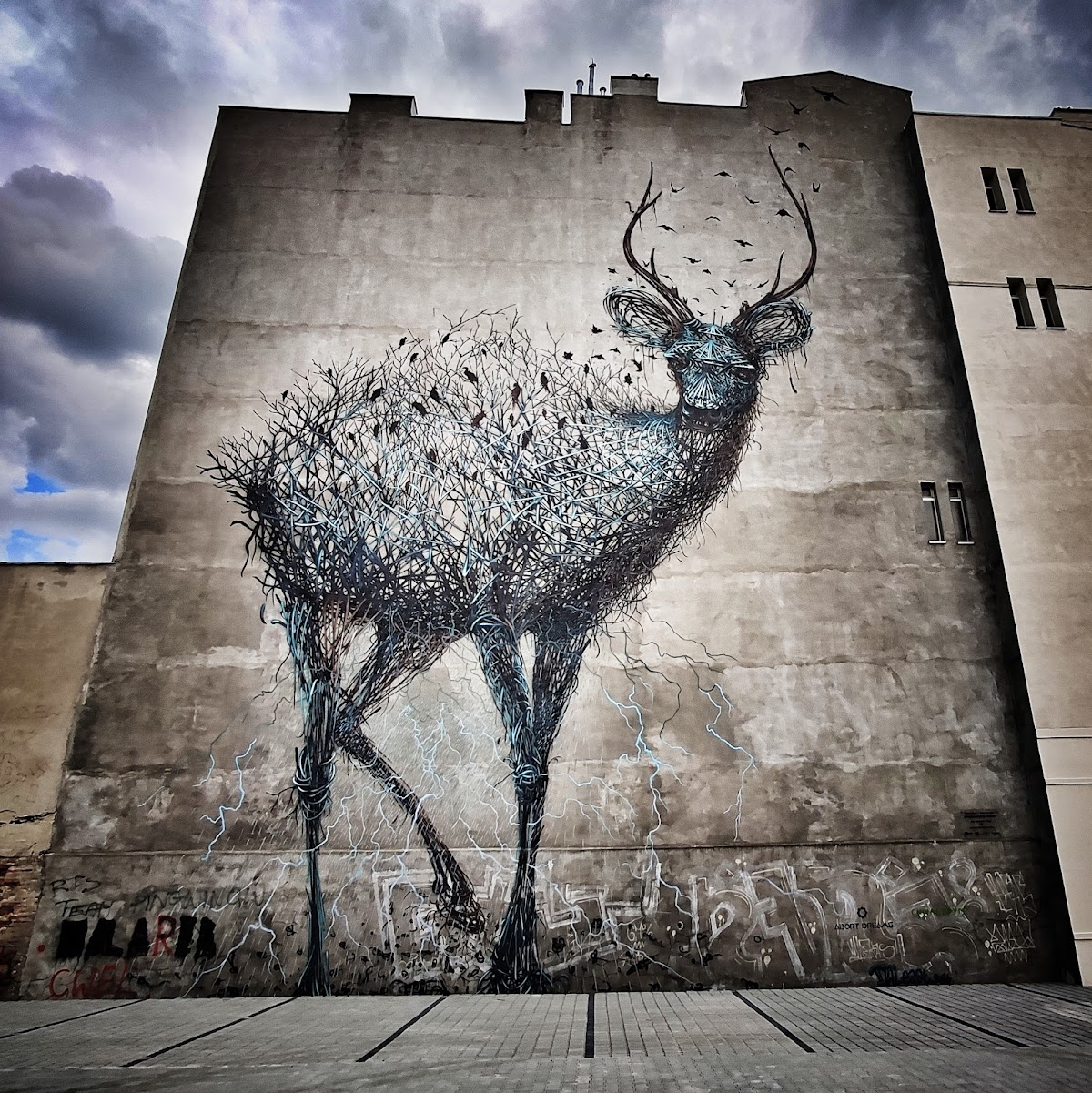 Mural - DALEAST (Chiny), 2014