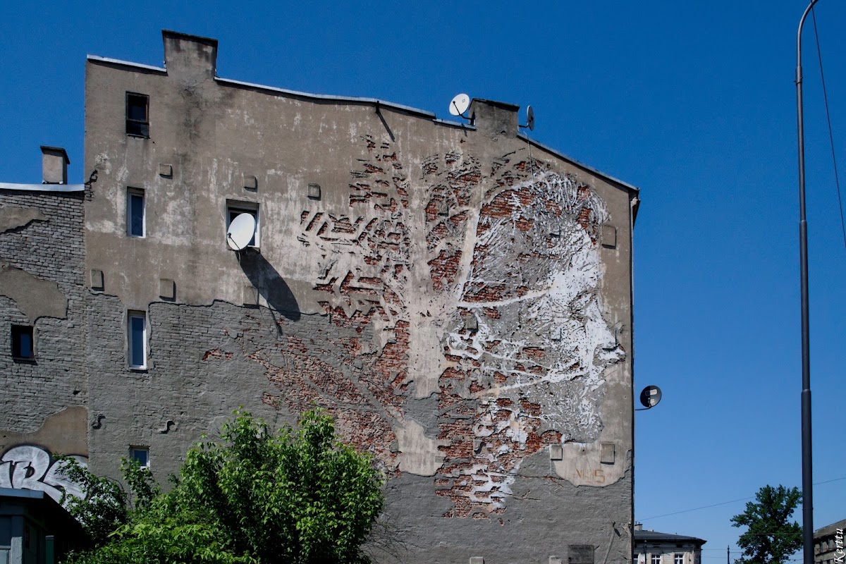 Mural - VHILS (Portugalia)