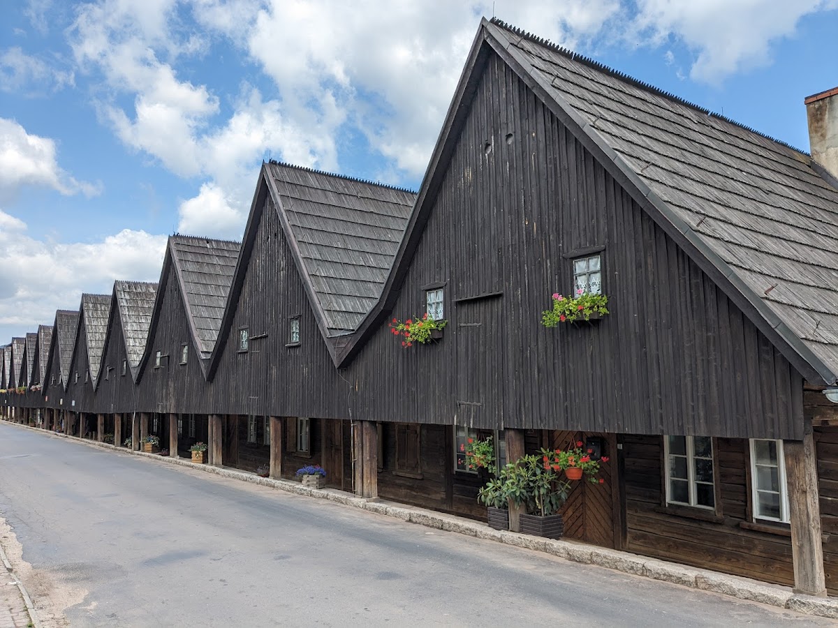 Zabytkowy dom tkaczy