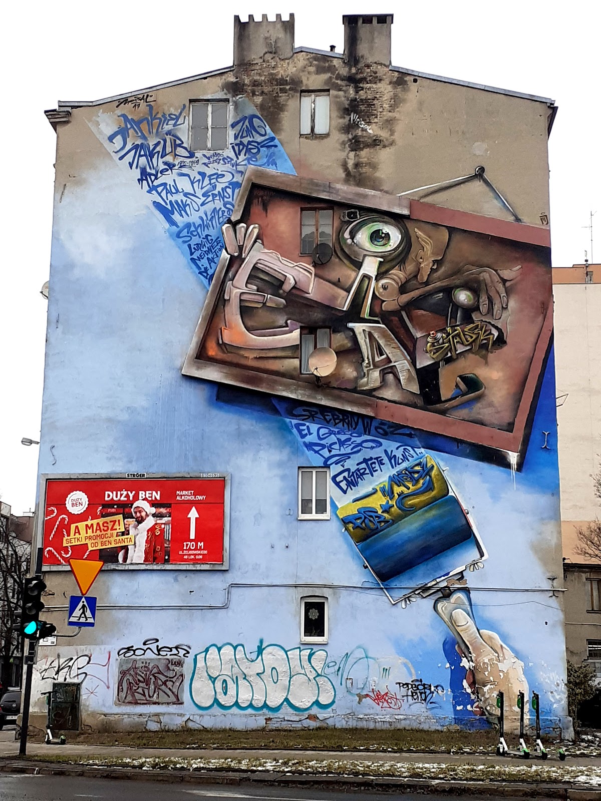 Mural - MEISAL x OVCA (Polska), 2015