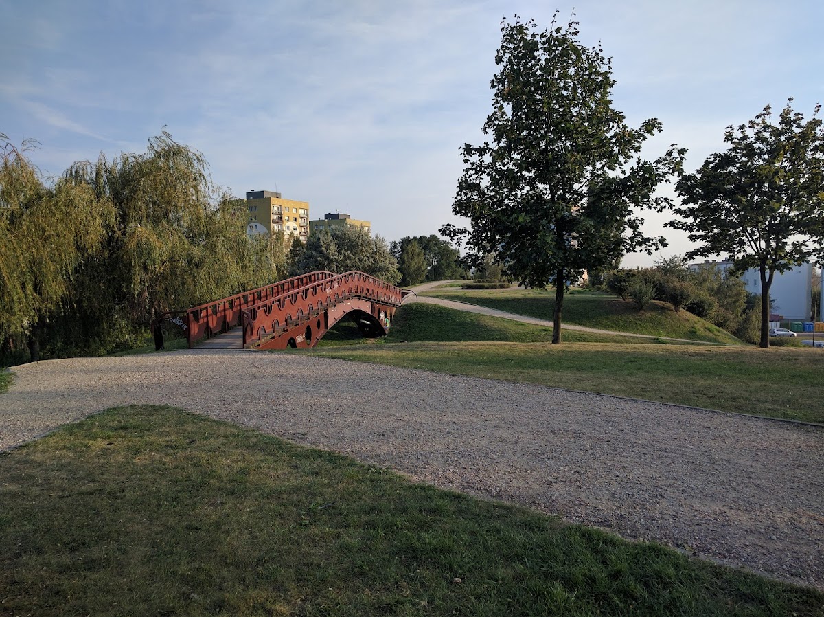 Siłownia zewnętrzna w Parku Górka Widzewska