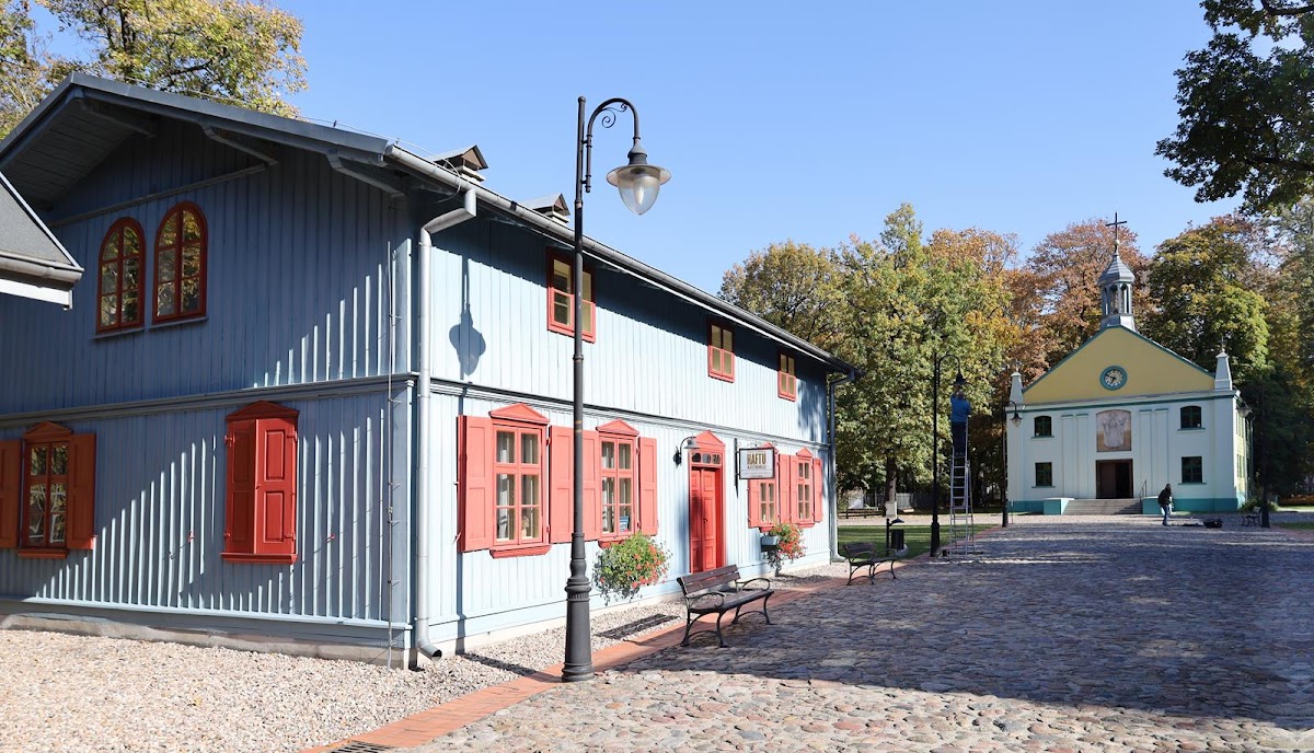 Kościół w skansenie łódzkiej architektury drewnianej