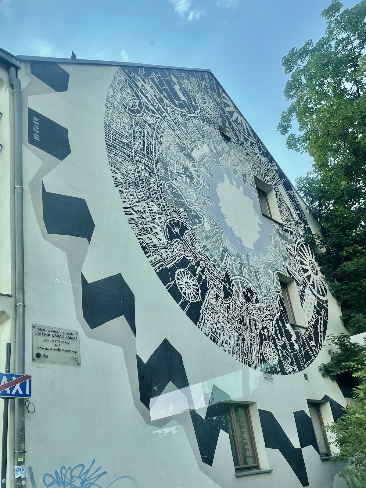 Mural - M-CITY (Polska), 2013
