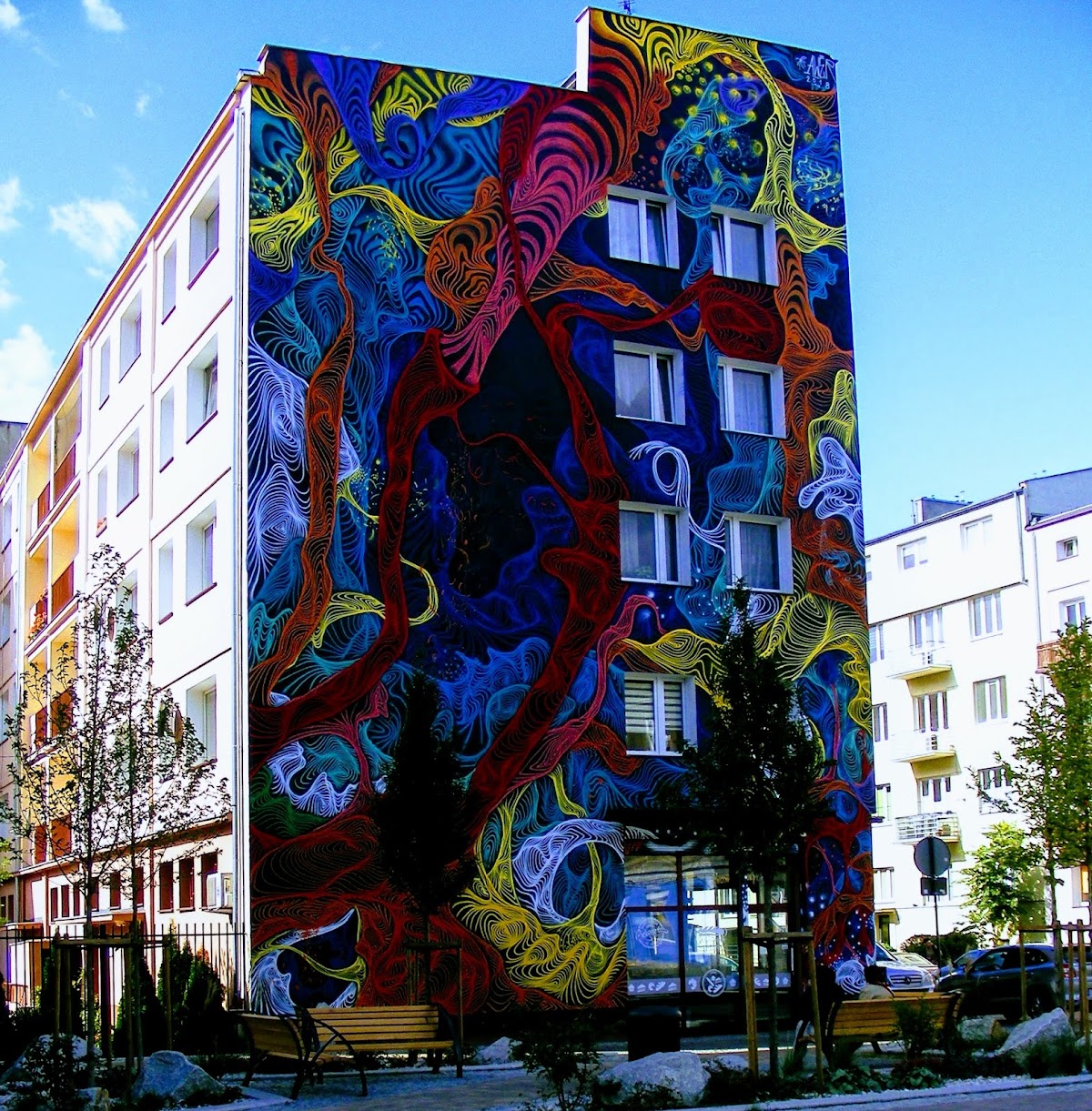 Mural - KENOR (Hiszpania), 2011