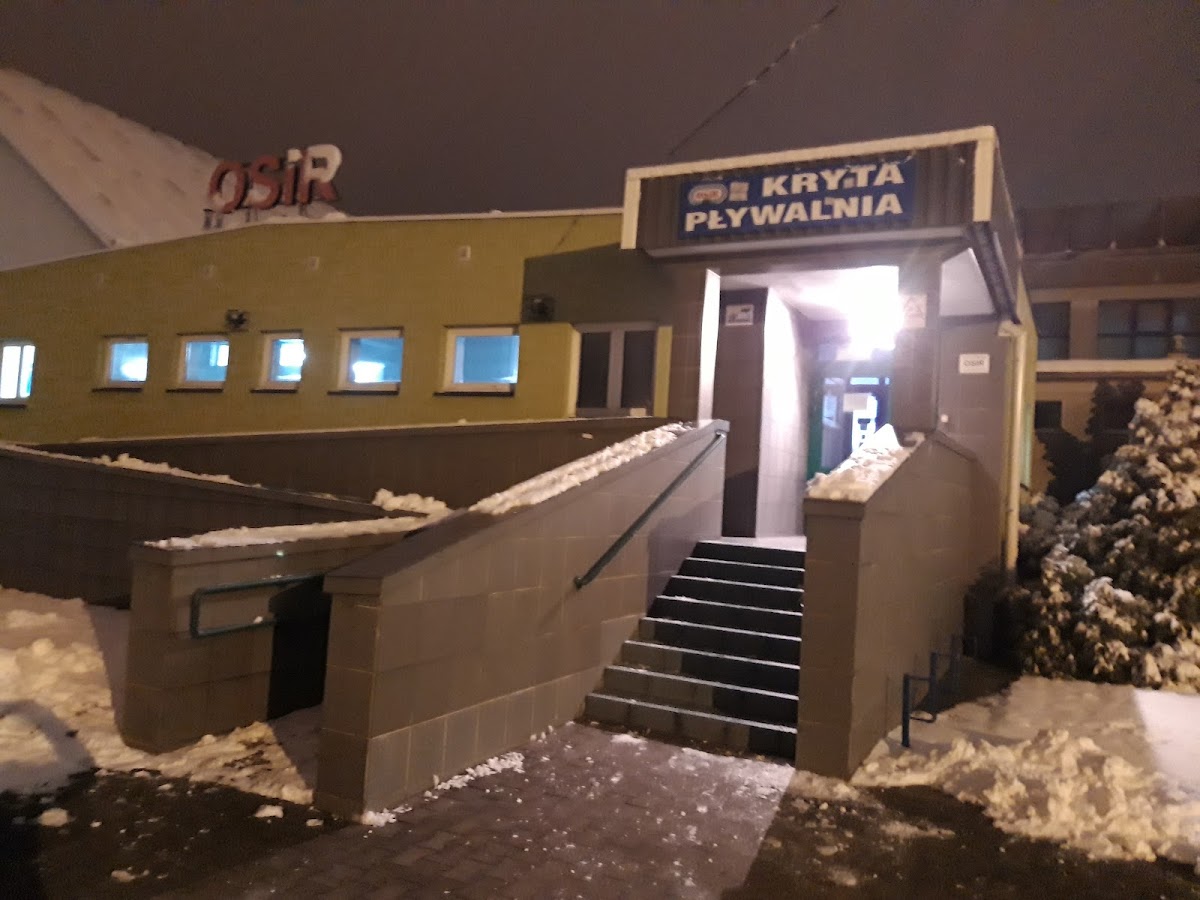 Kryta pływalnia Ośrodka Sportu i Rekreacji