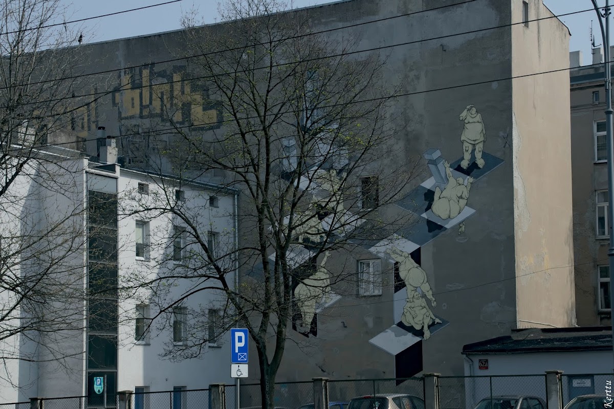 Mural - SEPE x CHAZME, (Polska), 2011