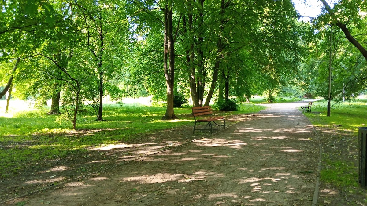 Siłownia zewnętrzna w parku im. J. Dąbrowskiego