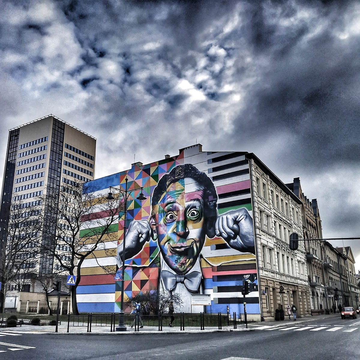 Mural - EDUARDO KOBRA (Brazylia), 2014
